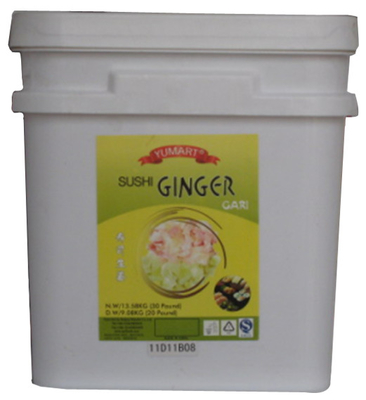 OEM Red Slicled Sushi Ginger 9.08kg