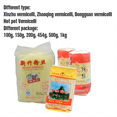 Zhaoqing / Xinzhu 500 جرام نودلز الأرز المجفف المعكرونة للطبخ السريع