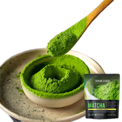 العلامة الخاصة 100g Green Matcha Tea Powder للمطعم