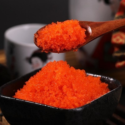 ماساجو توبيكو كابلين سمك رو سوشي سمك طائر بطارخ مجمدة كابلين