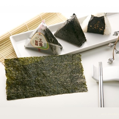 عبوة من 100 ورقة مغلفة بالأعشاب البحرية محمصة فاخرة من Onigiri