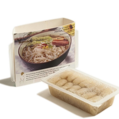 شيراتاكي كونجاك Noodle غير معدل وراثيًا ، قليل السعرات الحرارية ، خالي من السكر